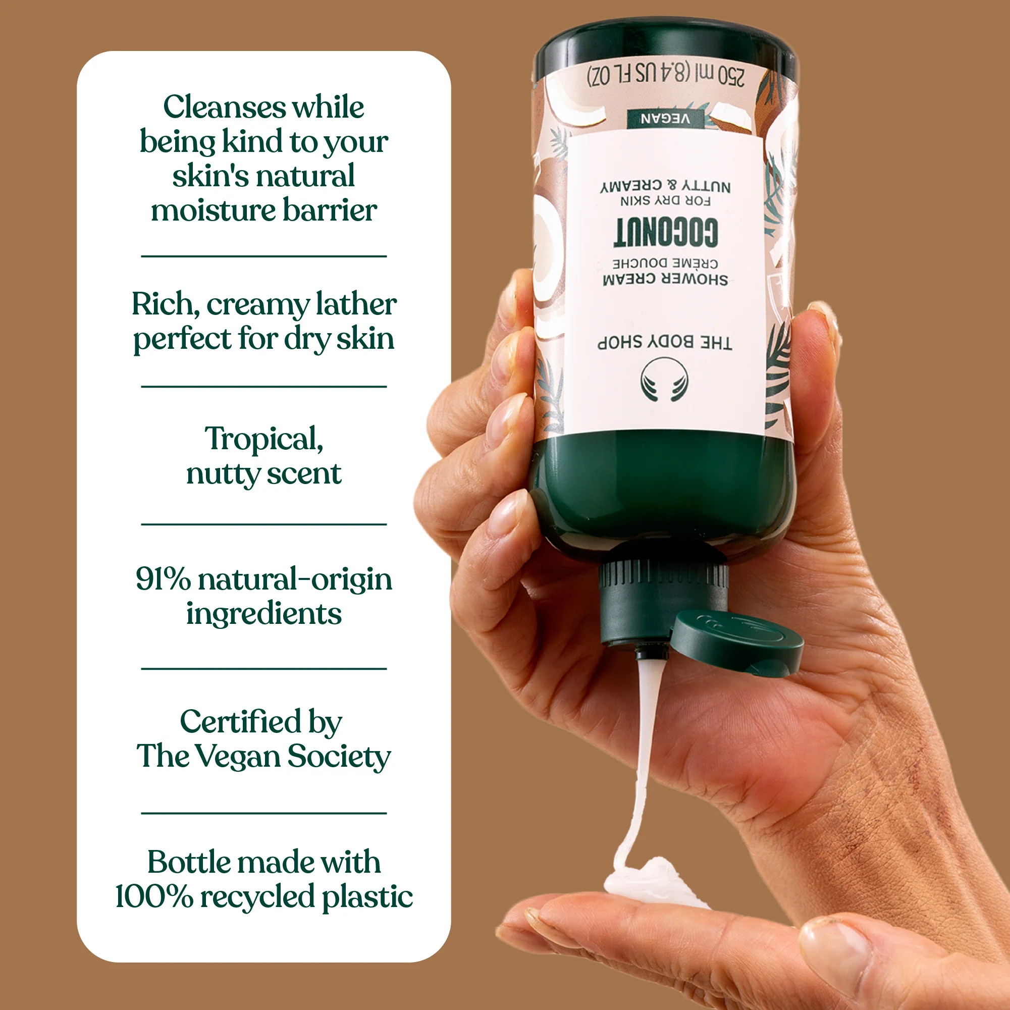 Coconut Shower Cream - Image 4