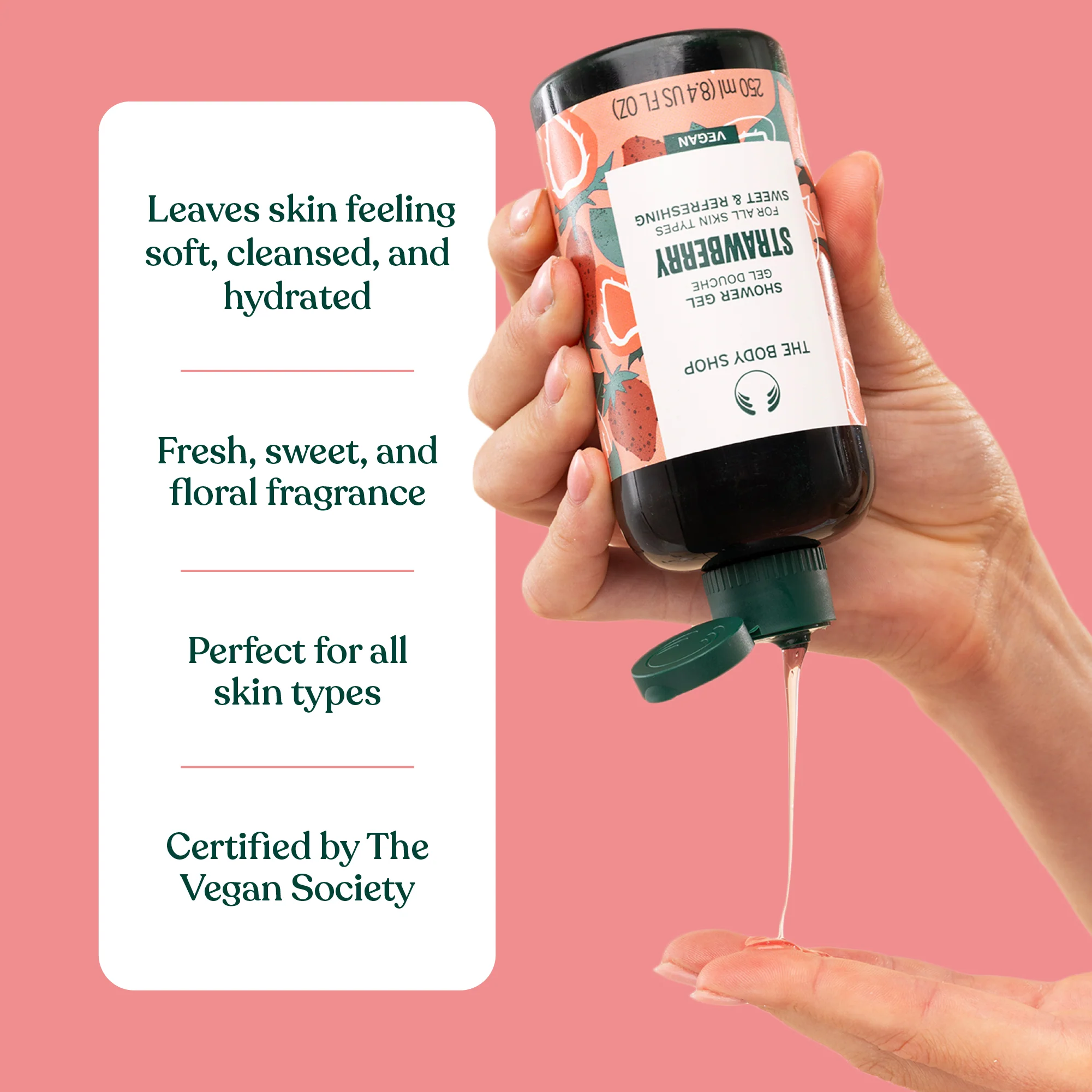 Strawberry Shower Gel - Image 3